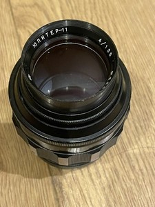 Jupiter-11 135mm f/4 M39 Screw Mount Manual Focus Prime Lens