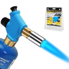 Antorcha de propano BLUEFIRE práctico cabezal piezoeléctrico botón pulsador gatillo boquilla de arranque