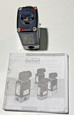 Burkert 00464205 0330 B 5/32 Solenoid Valve PN0-5bar