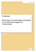 Bewertung Von LäNderrisiken Am Beispiel Von In Osteuropa Engagierten Unternehmen