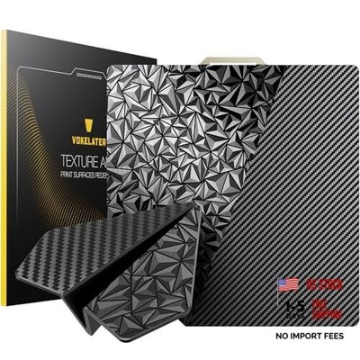 3D Printer Build Plate for Bambu Lab X1 X1C X1E Pet Carbon Fiber + Peo Diamond