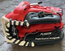 EXCELLENT CONDITION Rawlings PL90SN 9" Right Hand Throw Tee Ball Baseball Glove