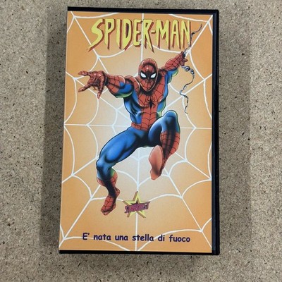Spider-Man VHS Stardust Italian Edition Rare Cartoon 90s