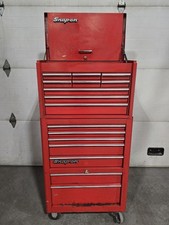 Snap On Kra-59f Kra-380a 1982 Top Chest Bottom Chest Tool Box Vintage W Key