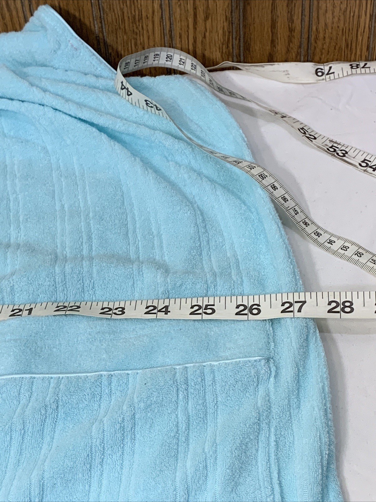 Vintage Terry Cloth Sleeveless Robe 3XL Snap Fron… - image 18