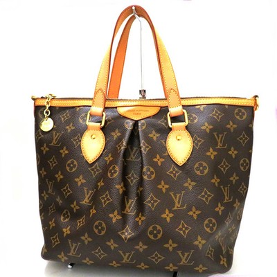 Louis Vuitton Monogram Bag Palermo PM M40145 Ab Rank Brown