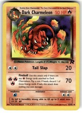 Dark Charmeleon 32/82 Uncommon Team Rocket Pokemon Unlimited LP