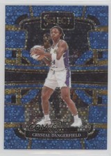 2024 Select WNBA Concourse Light Blue Disco Prizm /125 Crystal Dangerfield 1j87