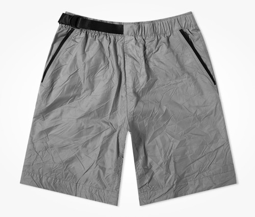 NIKE TECH WOVEN CRINKLE SHORTS MEN'S UK S 'PARTICLE GREY' LOOSE FIT - CJ5188 073 - Picture 1 of 4