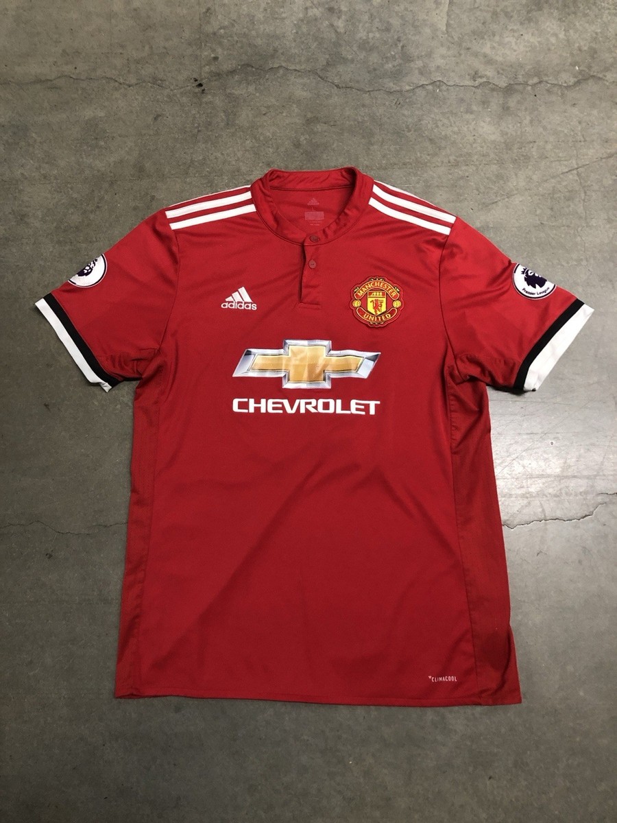 2017/18 Manchester United FC Zlatan Ibrahimovic #10 Adidas Home