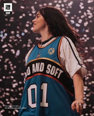 【新品未開封】ビリーアイリッシュ basketball jersey merch Billie Eilish x Billionaire Boys Club Complex Jersey Size MediumM