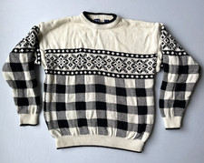 Vintage Gap Womens Knit Sweater Long Sleeve Pullover Sz Medium Fair Isle