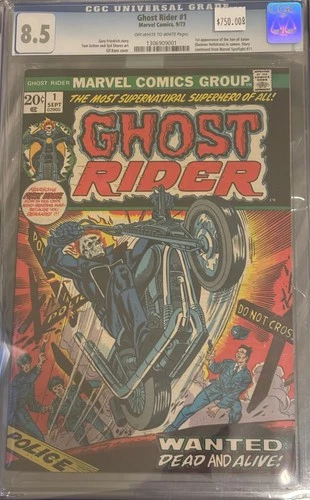 Ghost Rider #1 CGC Universal Graded Encased