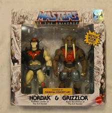 New Masters of the Universe Origins Sketchbook Series Hordak & Grizzlor Figures