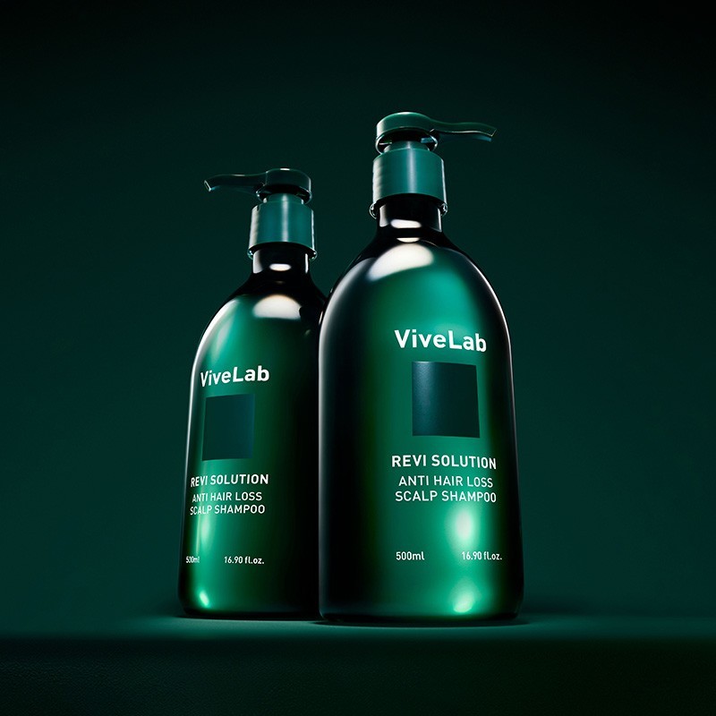 Korean Anti Hair Loss Shampoo 500ml | ViveLab Biotin Caffeine Scalp Treatment