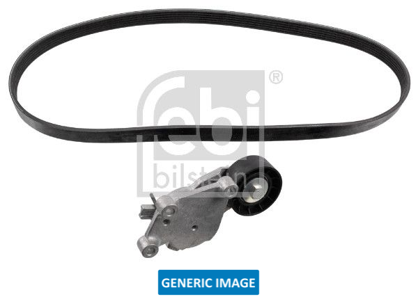 V-Ribbed Belt Set Belt Drive Febi Bilstein 184849 Fits Dacia Renault Clio