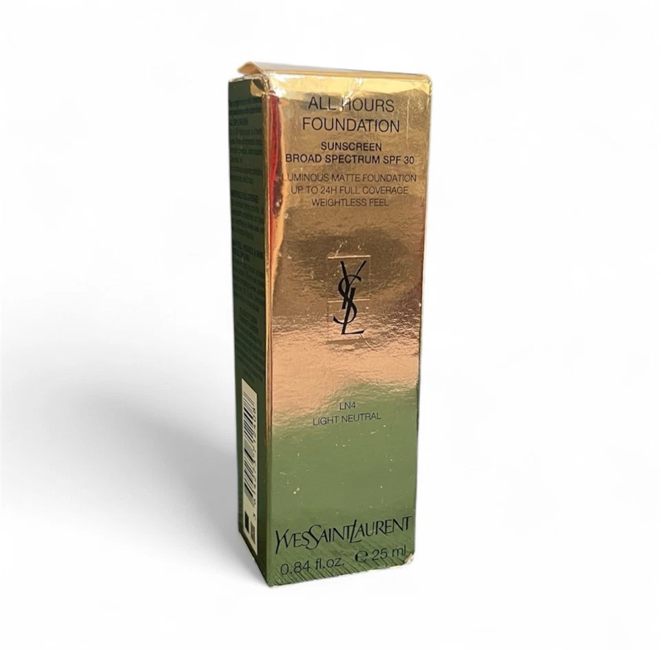 Yves Saint Laurent All Hours Luminous Matte Foundation SPF 30: LN4; MSRP $65 - Image 3 of 4