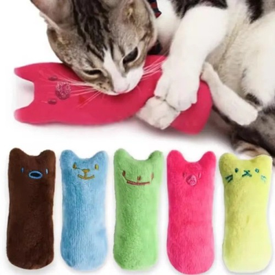 #ad Pet Cat Kitten Catnip Toys Chewing Teeth Grinding Thumb Interactive Funny Toy $3.99