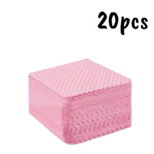 20/600Pcs Lint-Free Nail Wipes Gel Cleansing Tissues Aluminum-Free Nail Polish R