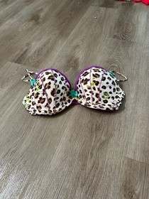 Victoria's Secret Sexy Little Things Mermaid Shell Leopard Bra