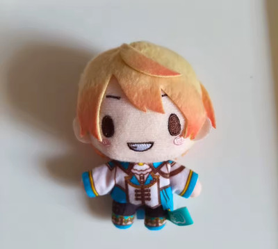 Project Sekai Tenma Tsukasa Fuwa Puchi mascot plush  keychain