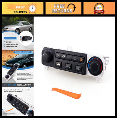 Heater A/C Control Switch Front Climate Control Module for Honda Accord Odyssey