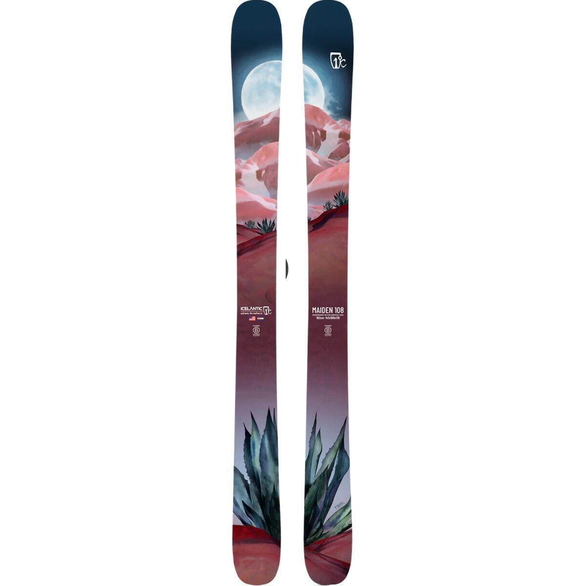 Лыжные ботинки Icelantic Maiden 108 - 2025 - Женские, одноцветные, 162 см