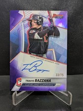 Travis Bazzana  -  2025 Bowman's Best  Auto /75 Purple Refractor #B25TB