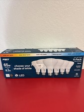 6 Pack Feit Electric LED 5-Color Choice BR30 65W Equivalent 750 Lumen New
