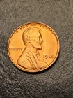 1945P LINCOLN WHEAT CENT GEM UNCIRCULATED RED BU STRONG STRIKE FREE SHIPPING