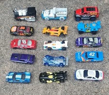 15 Various matchbox-sized cars /toys Racing Vehicle theme. One Lot.