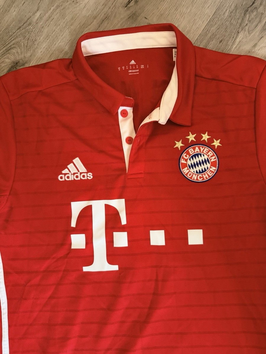 Bayern Munich 2016/17 Adidas Men's Home Jersey Size Medium A10049