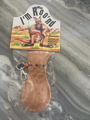 Genuine Australian Kangaroo Scrotuum Leather Hide