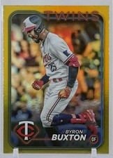 Byron Buxton 2024 Topps S1 #94 Gold Foil Minnesota Twins MLB