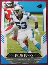 2021 Score #204 Brian Burns Carolina Panthers