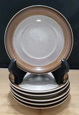 Vintage Mikasa Potter's Art BUCKSKIN PF012 Cup Saucers Ben Seibel 6"