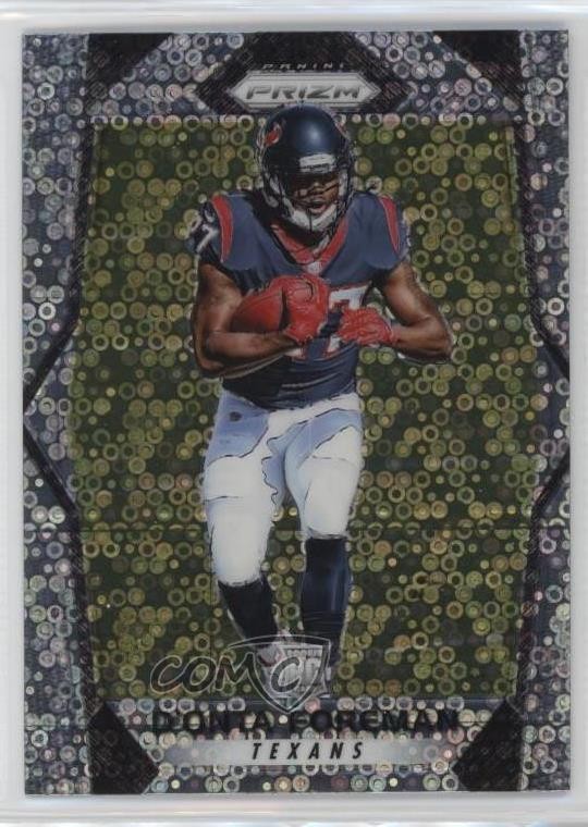 2017 Panini Prizm Rookies Disco Prizm D'Onta Foreman #273 sg4