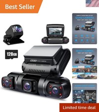 Comprehensive Dash Cam: 360-Degree View, Built-in GPS,  WiFi for All Vehicles