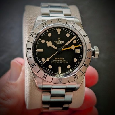 Box/Paper/Warranty Half Link Rubber Strap by TUDOR