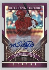 2015 Panini Elite Extra Edition 5/75 Magneuris Sierra #148 Auto 04tw