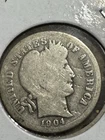 1904-s Barber Dime, Better Date, Free shipping