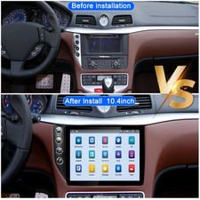 10.4" For Maserati GT GranTurismo 2007-2020 8 128G CarPlay Car Stereo Radio GPS