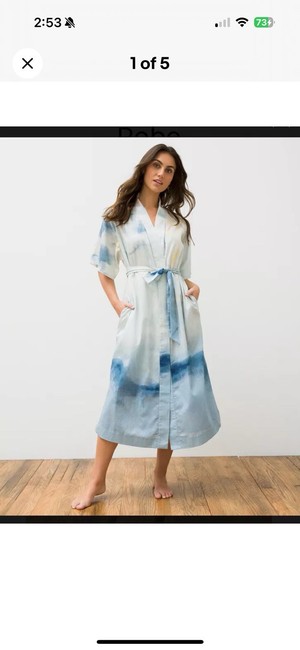 Soma Coastal Seascape Cotton Robe