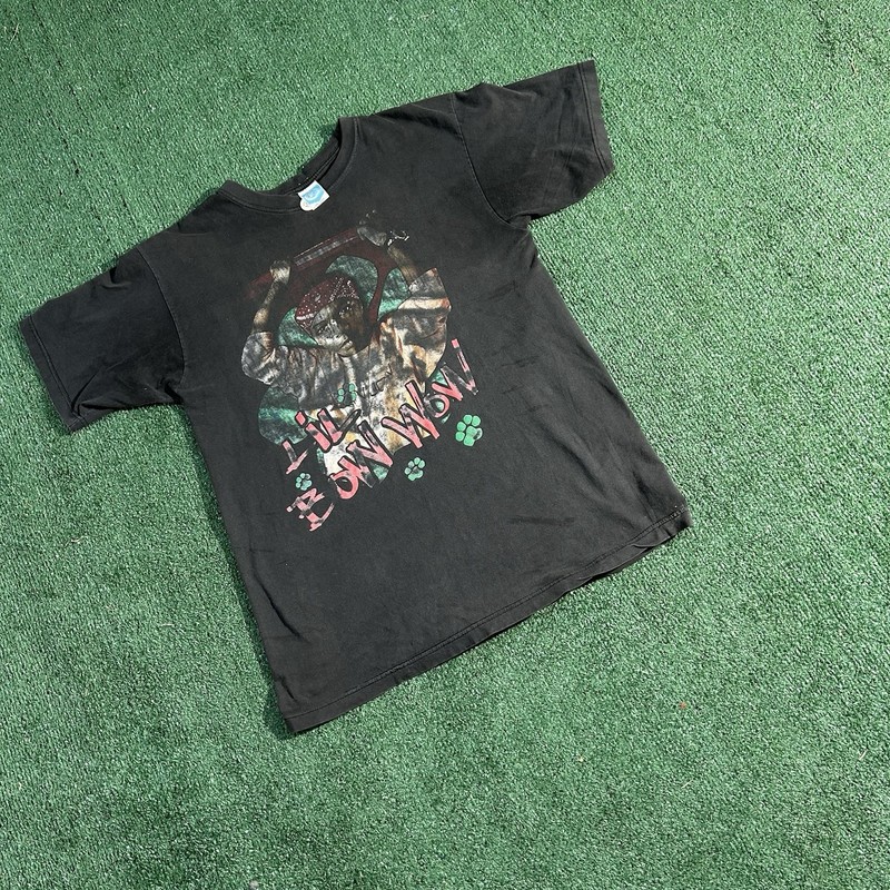 insane grail rap t shirt lil bow wow t shirt with the Doggy bag on the back hit