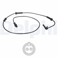 Delphi Sensor, Raddrehzahl SS20480 Passend FüR Fiat