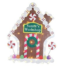 42" Pre-Lit Gingerbread House with 70 LED Lights