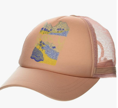 Roxy Women's ''Dig This'' Trucker Hat   Casual Adjustable Mesh Cap Summer Style