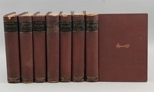  RARE 1884 Antique Works of EDGAR ALLEN POE, Putnam Amontillado Ltd Ed Book Set