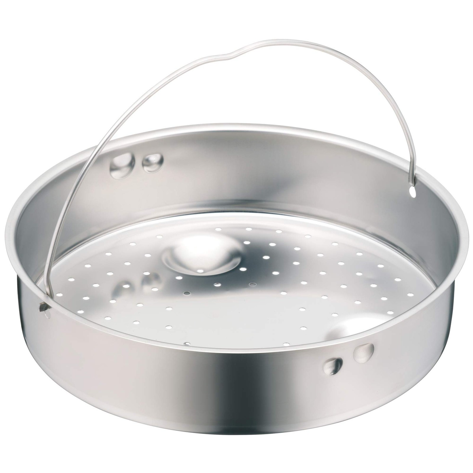 WMF Inserto Forato 22cm per Pentola a Pressione | Acciaio Cromargan