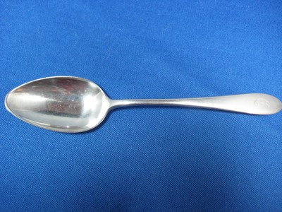 Antique Sterling Silver Tea Spoon Engraved 5 5 Long Weighs 21 Grams Germany Ebay